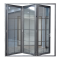 WANJIA Bi folding Door Aluminum Glass Doors  Aluminum Folding Door